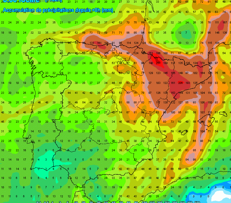 Cambio de tiempo: el domingo lluvias casi generales, luego otra DANA