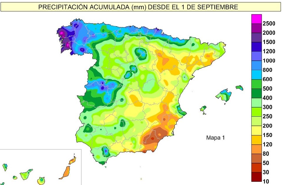 Marzo fue el segundo más cálido y seco del s. XXI