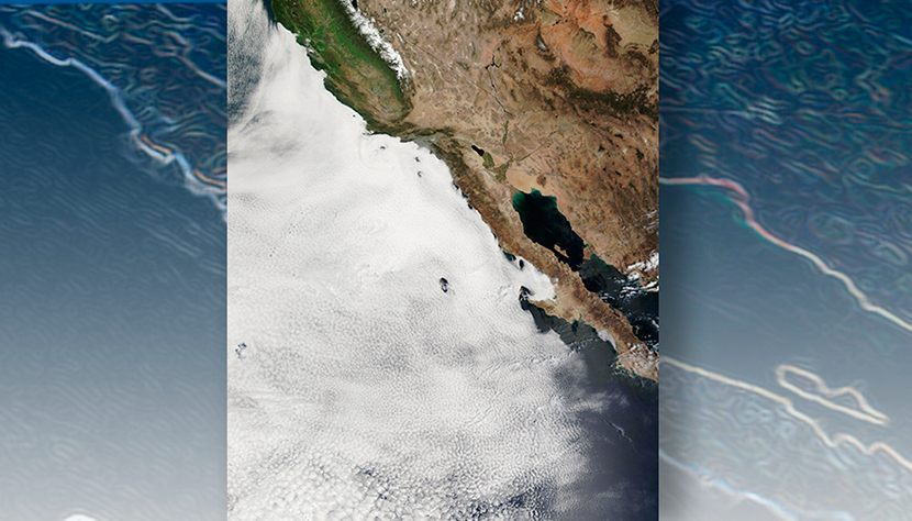 Las nubes bajas oceánicas disminuyen por el calentamiento global