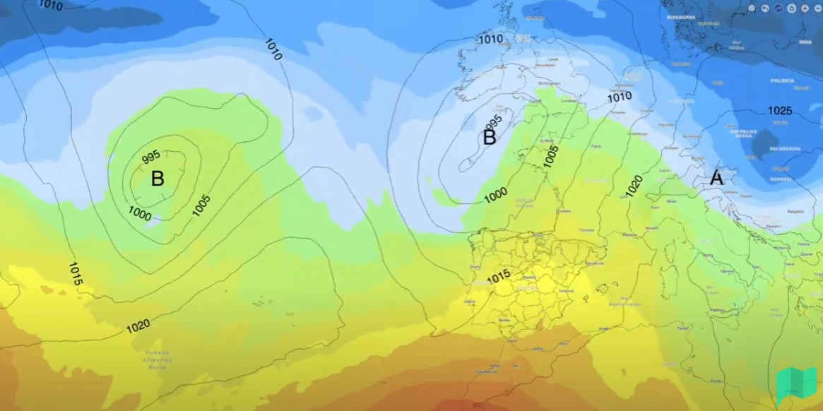 Tiempo en el Puente análisis con WeatherMap Cazatormentas