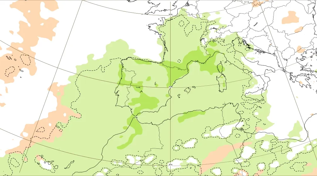 Los mapas insisten: Semana Santa 2025 inestable