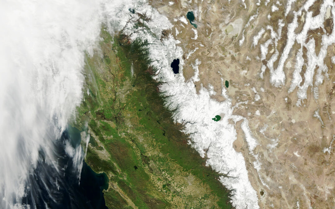 Sierra Nevada californiana: un año de nieve excepcional