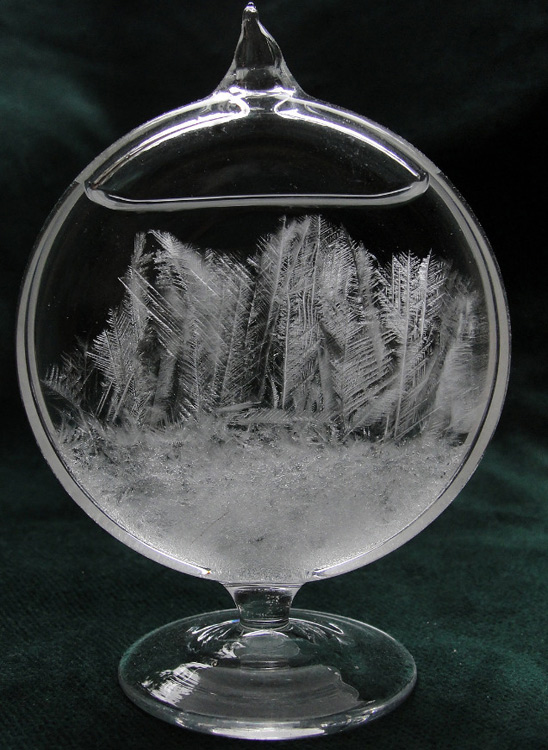 Storm glass o cristal de tormenta: un curioso artilugio para prever el tiempo