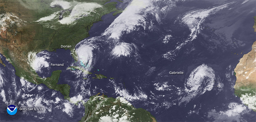 La activa temporada de huracanes atlánticos de 2019 llega a su fin.