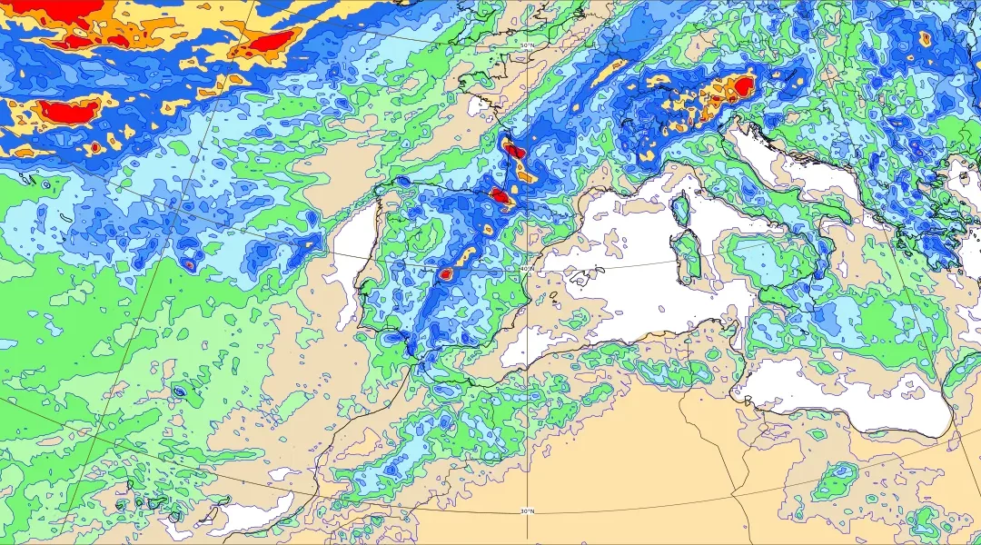 Las tormentas cobrarán protagonismo