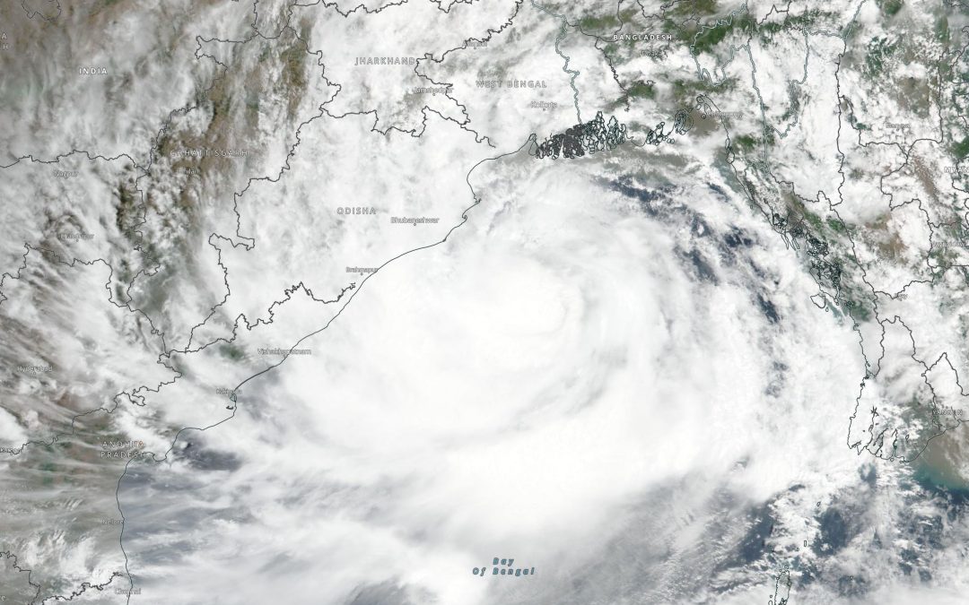 El ciclón Yaas inunda India y Bangladesh
